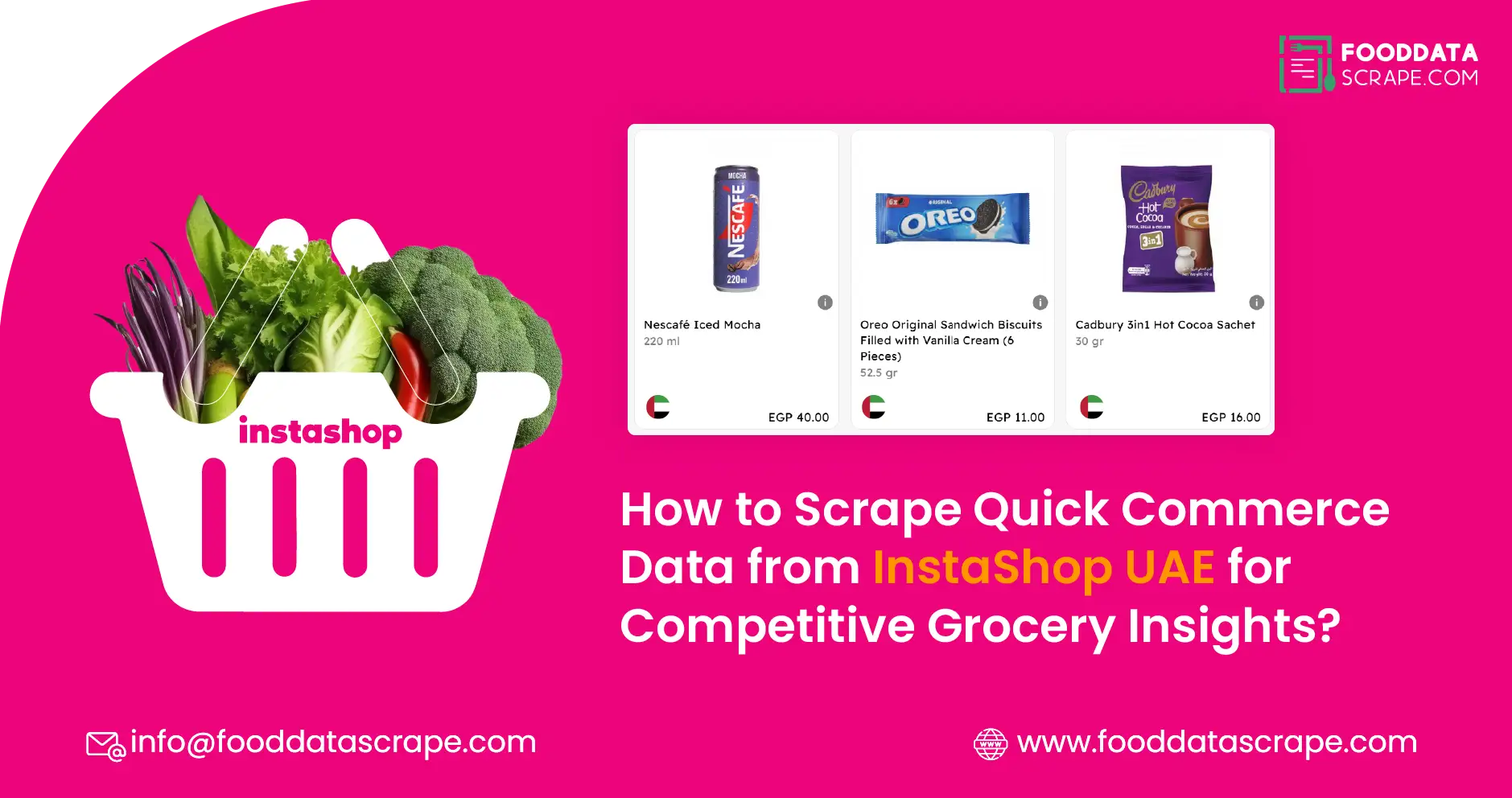 How to Scrape Quick Commerce Data from InstaShop UAE-01